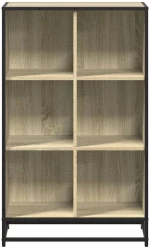vidaXL Βιβλιοθήκη Χρώμα Sonoma Δρυς 65,5x33x107,5 εκ. Μοριοσανίδα