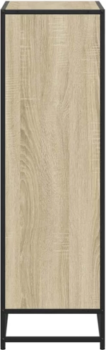 vidaXL Βιβλιοθήκη Χρώμα Sonoma Δρυς 65,5x33x107,5 εκ. Μοριοσανίδα