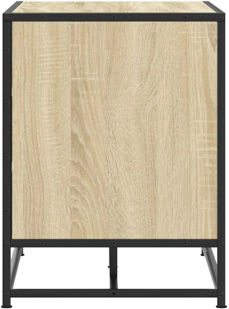 Πάγκος παπουτσιών vidaXL Sonoma Oak 84x40x53,5 cm