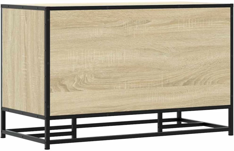 Πάγκος παπουτσιών vidaXL Sonoma Oak 84x40x53,5 cm