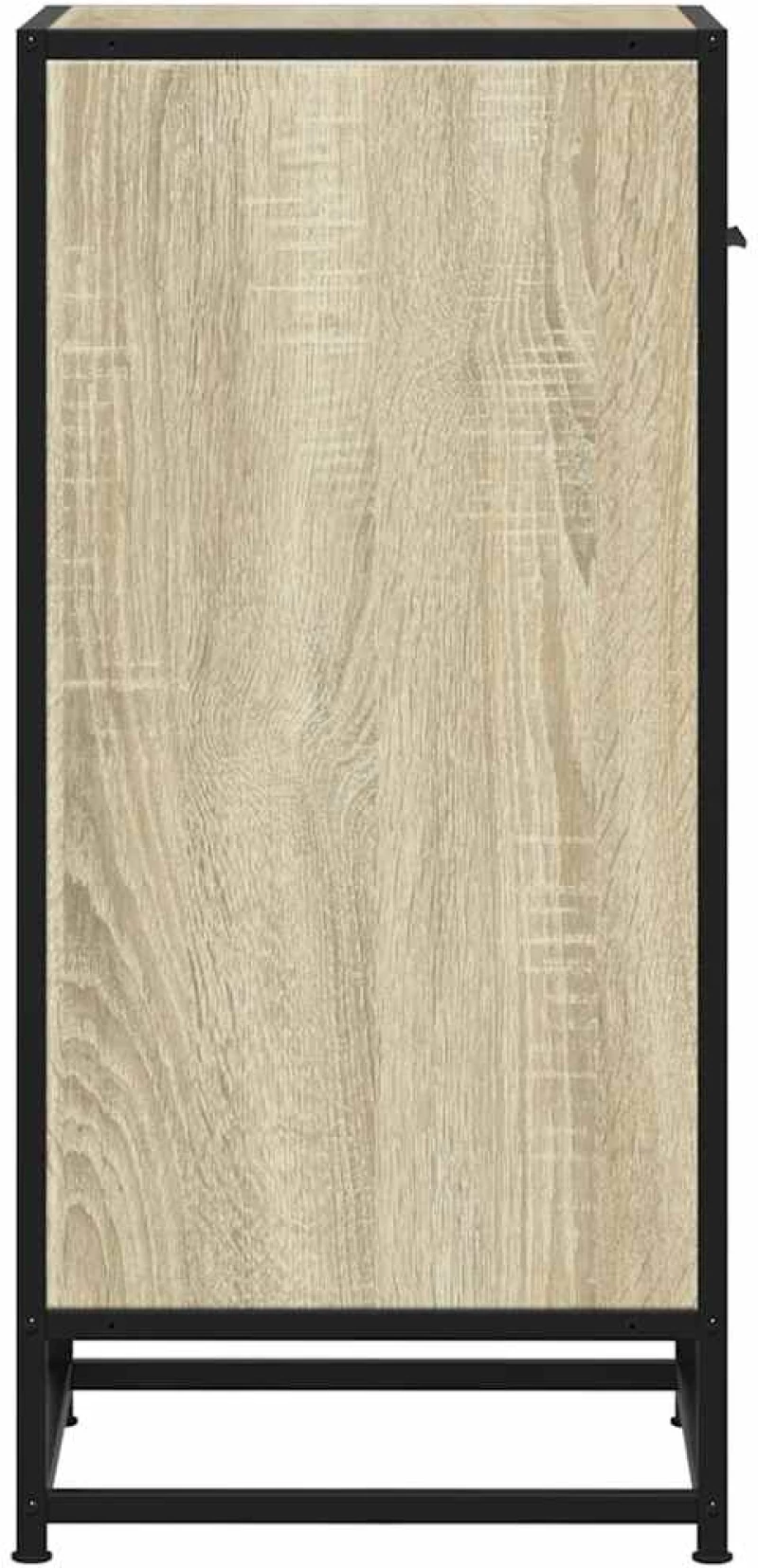 vidaXL Συρταριέρα Sonoma Δρυς 35,5x35x76 εκ. Επεξ. Ξύλο + Μέταλλο
