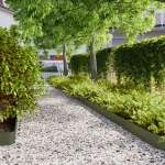 vidaXL Περιφράξεις γκαζόν 10 τεμάχια Ελαιοπράσινο 15x103 cm