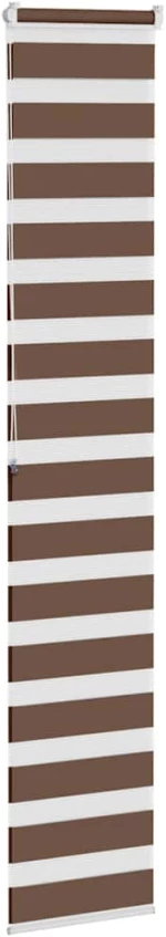 vidaXL Πλισέ περσίδα ανοιχτό γκρι 45x200 cm Πλάτος υφάσματος 44,4 cm