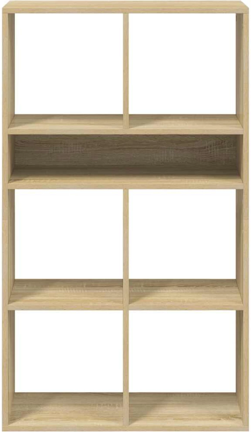 vidaXL Βιβλιοθήκη Χρώμα Sonoma Δρυς 66x31x112 εκ. Επεξεργασμένο Ξύλο