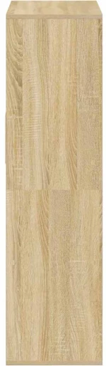 vidaXL Βιβλιοθήκη Χρώμα Sonoma Δρυς 66x31x112 εκ. Επεξεργασμένο Ξύλο