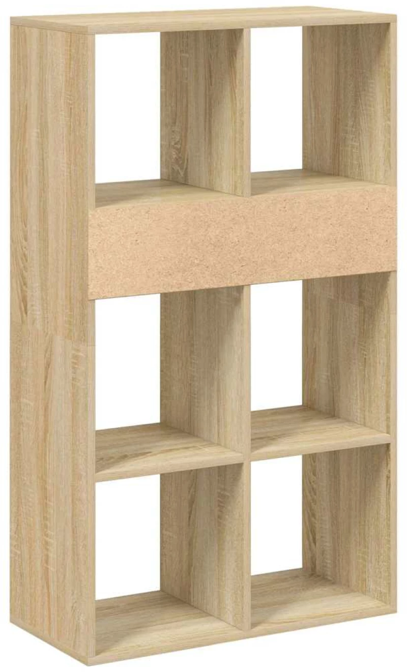 vidaXL Βιβλιοθήκη Χρώμα Sonoma Δρυς 66x31x112 εκ. Επεξεργασμένο Ξύλο