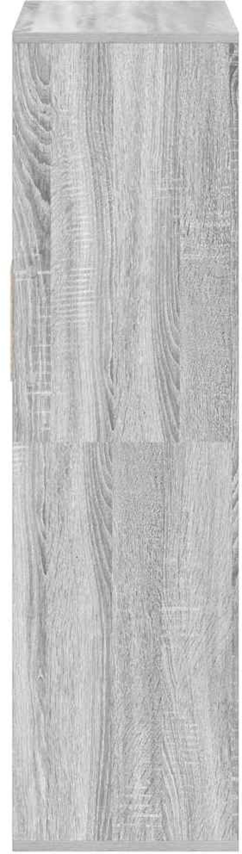 vidaXL Βιβλιοθήκη Γκρι Sonoma 66x31x112 εκ. από Επεξεργασμένο Ξύλο