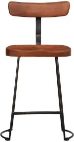vidaXL Σκαμπό Μπαρ 2 τεμ. 49x43x79 εκ. από Μασίφ Ξύλο Μάνγκο