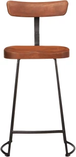 vidaXL Σκαμπό Μπαρ 2 τεμ. 49x43x88 εκ. από Μασίφ Ξύλο Μάνγκο