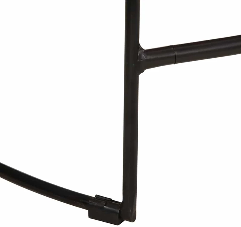 vidaXL Σκαμπό Μπαρ 2 τεμ. 49x43x88 εκ. από Μασίφ Ξύλο Μάνγκο