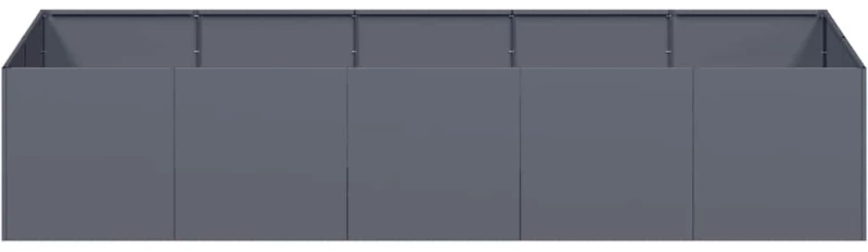 vidaXL Ζαρντινιέρα Ανθρακί 200x80x40 εκ. από Χάλυβα