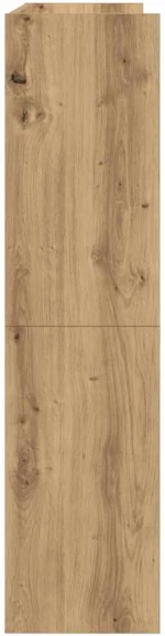 Ράφι παπουτσιών vidaXL Artisan Oak 80x25x100 cm Κατασκευασμένο ξύλο
