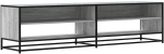 ντουλάπι τηλεόρασης vidaXL Γκρι Sonoma 180,5x40x46 cm Ξύλινη κατασκευή