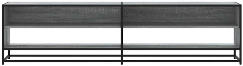 ντουλάπι τηλεόρασης vidaXL Γκρι Sonoma 180,5x40x46 cm Ξύλινη κατασκευή