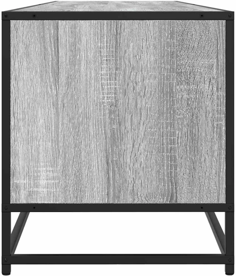 ντουλάπι τηλεόρασης vidaXL Γκρι Sonoma 180,5x40x46 cm Ξύλινη κατασκευή