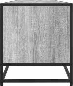 ντουλάπι τηλεόρασης vidaXL Γκρι Sonoma 180,5x40x46 cm Ξύλινη κατασκευή