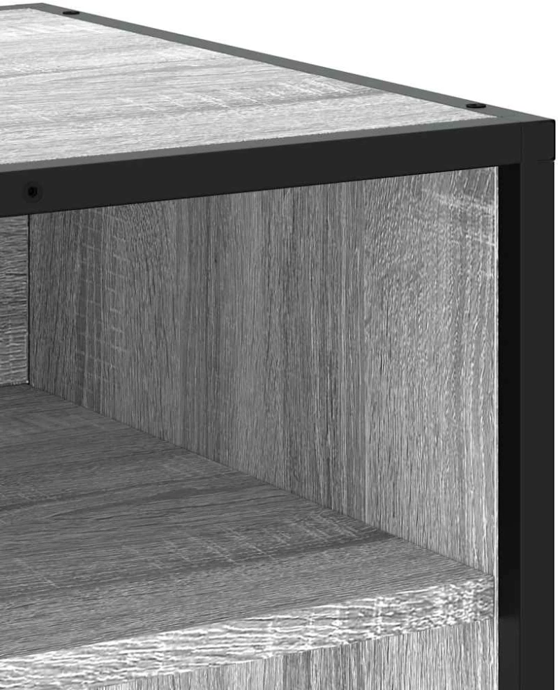 ντουλάπι τηλεόρασης vidaXL Γκρι Sonoma 180,5x40x46 cm Ξύλινη κατασκευή