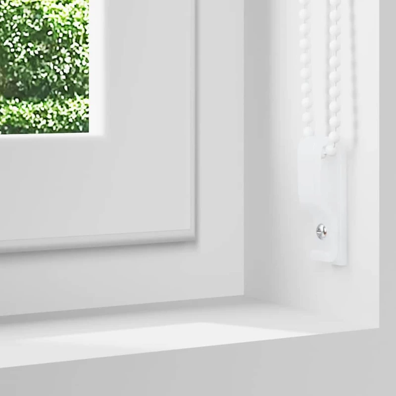vidaXL Ρολέρ Μπλακάουτ Υπόλευκη 80x175 εκ. Πλάτος υφάσματος 75,7 εκ.