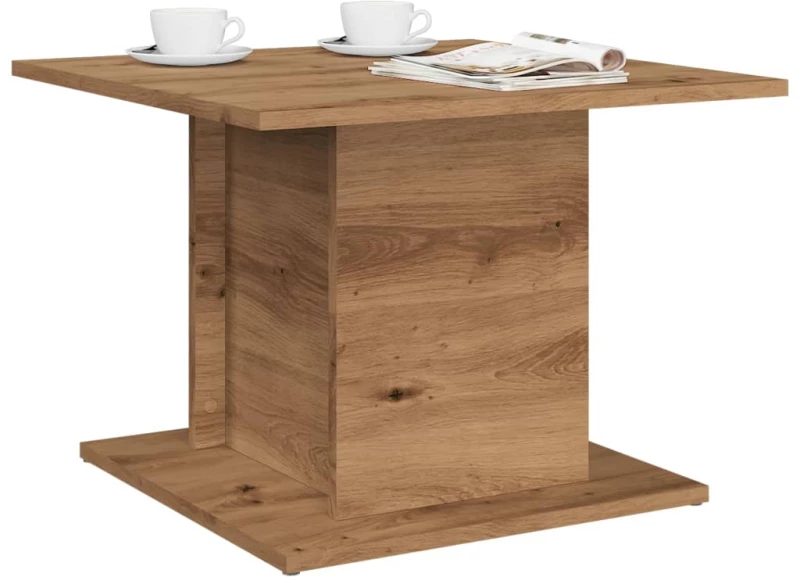 vidaXL Τραπεζάκι σαλονιού Artisan Oak 55,5x55,5x40 cm