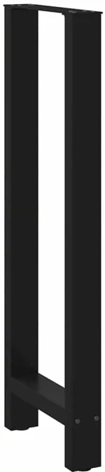 vidaXL Πόδια τραπεζιού μπαρ Μαύρο 2 τεμ. 40x(110-111) εκ. Ατσάλι