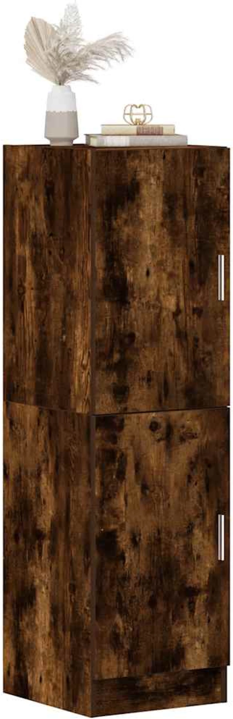 vidaXL Ντουλάπι Κουζίνας Καπνιστή Δρυς 38x41,5x131,5 εκ. Επεξεργ. Ξύλο