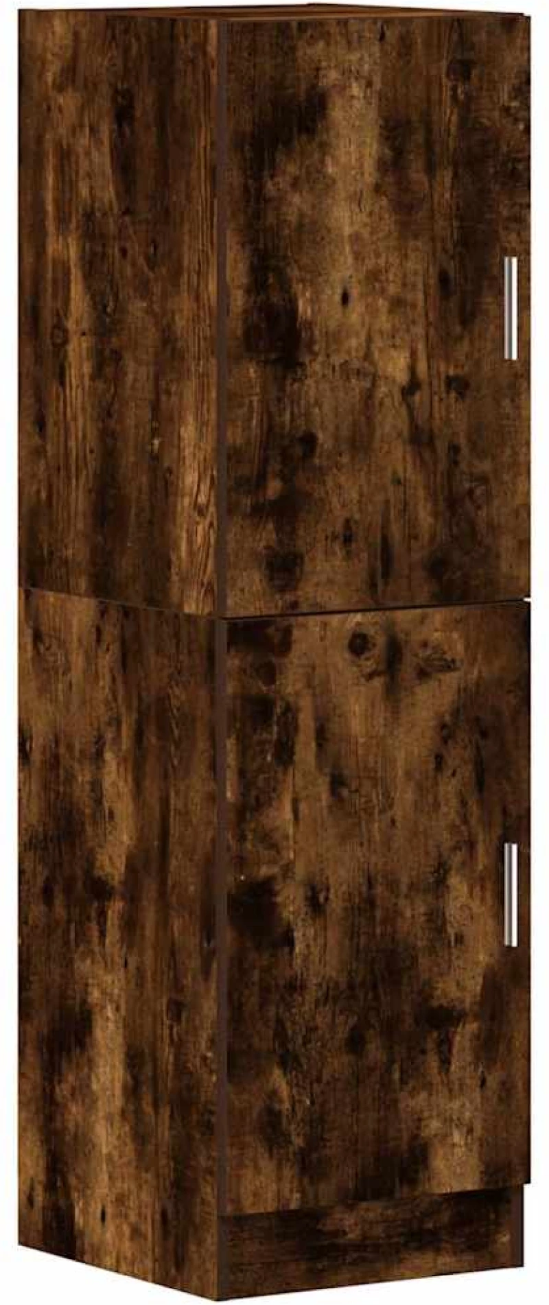 vidaXL Ντουλάπι Κουζίνας Καπνιστή Δρυς 38x41,5x131,5 εκ. Επεξεργ. Ξύλο