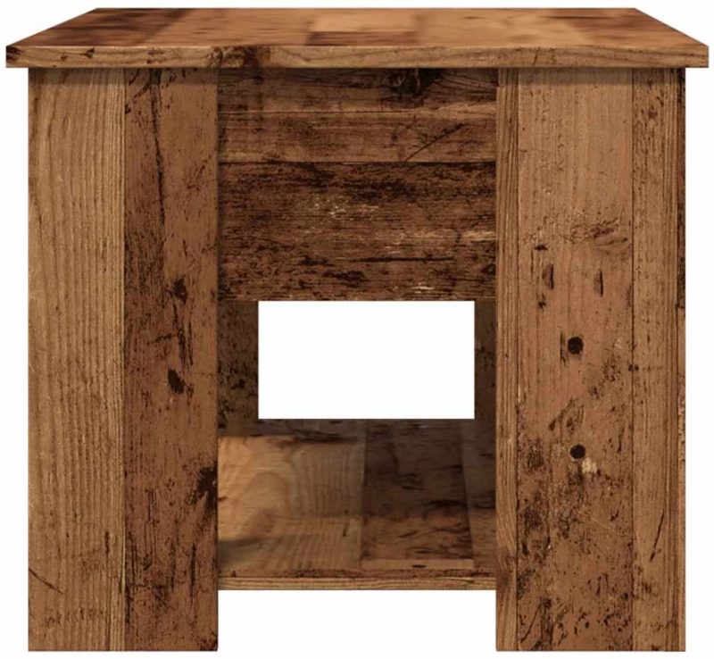 vidaXL Τραπεζάκι σαλονιού Παλιό ξύλο 79x49x41 cm Ξύλο μηχανής