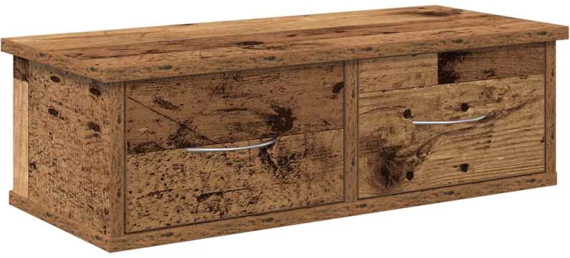 ντουλάπι τοίχου vidaXL Παλιό ξύλο 60x26x18,5 cm Κατασκευασμένο ξύλο