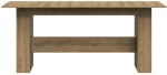 vidaXL Τραπεζαρία Artisan Oak 180x90x76 cm Ξύλινη κατασκευή