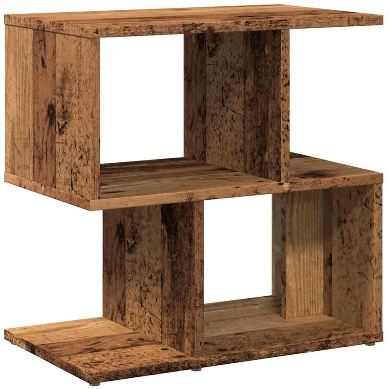 vidaXL Κομοδίνο παλιό ξύλο 50x30x51,5 cm Κατασκευασμένο ξύλο