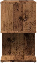 vidaXL Κομοδίνο παλιό ξύλο 50x30x51,5 cm Κατασκευασμένο ξύλο