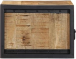 vidaXL Κομοδίνο 40x35x25 cm Στερεό ακατέργαστο ξύλο Mango