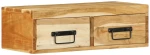 vidaXL Επίτοιχο ντουλάπι τηλεόρασης 60x30x19 cm Μασίφ ξύλο ακακίας