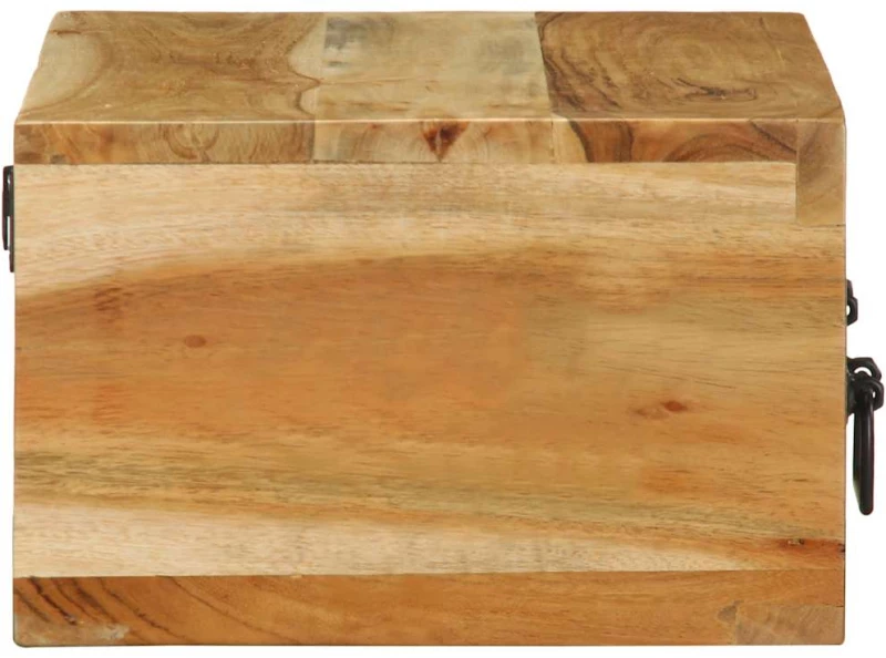 vidaXL Επίτοιχο ντουλάπι τηλεόρασης 60x30x19 cm Μασίφ ξύλο ακακίας