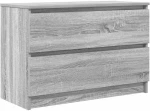 vidaXL Έπιπλο Τηλεόρασης Γκρι Sonoma 80x35x54 εκ. από Επεξεργ. Ξύλο