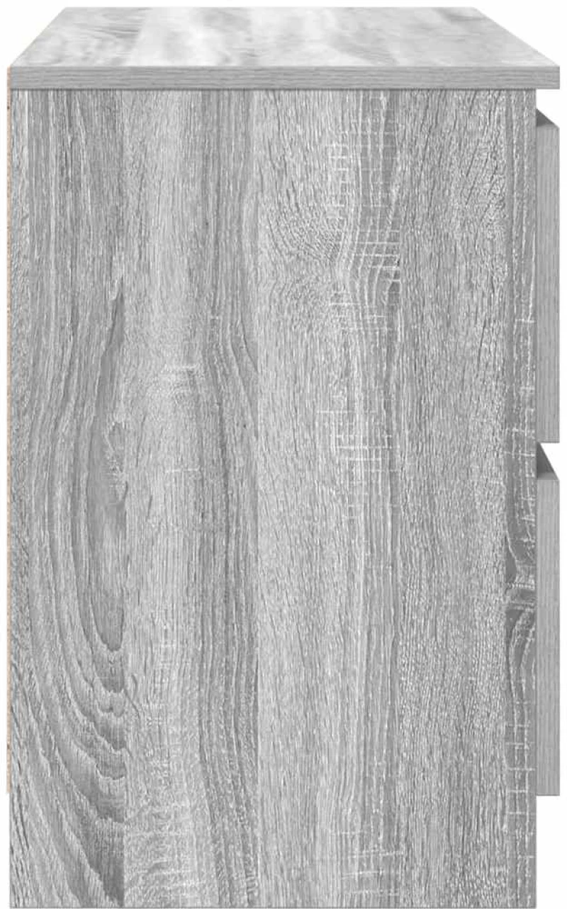vidaXL Έπιπλο Τηλεόρασης Γκρι Sonoma 80x35x54 εκ. από Επεξεργ. Ξύλο