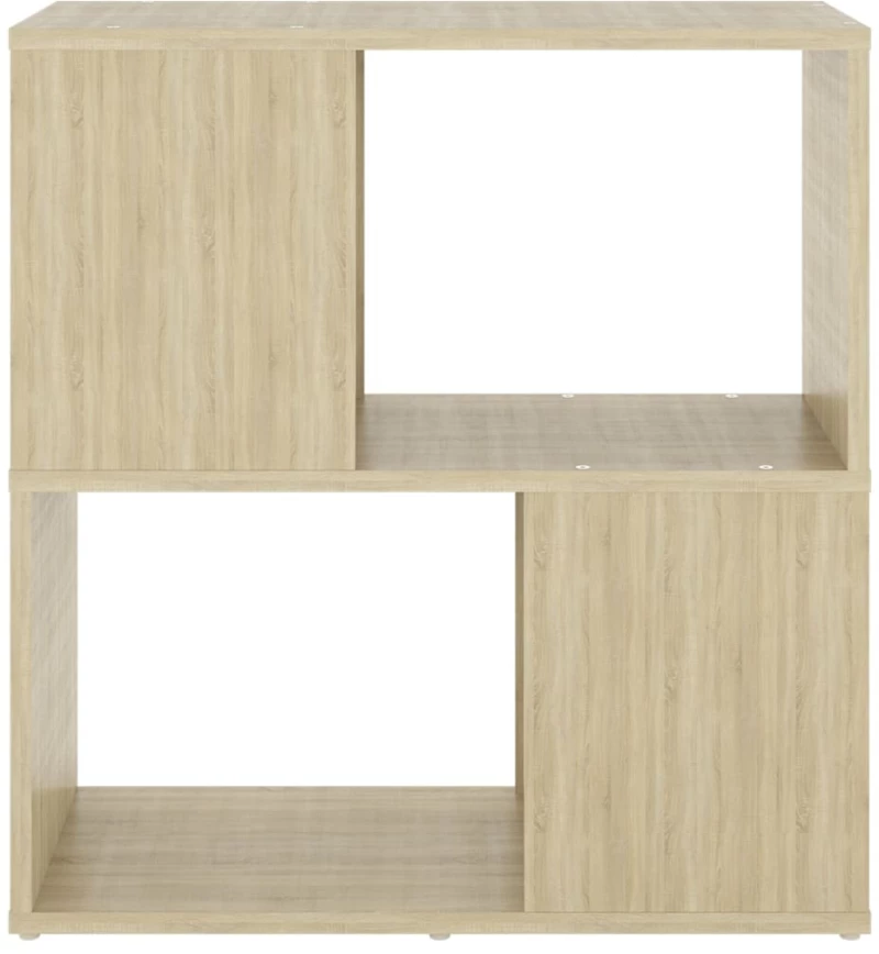 vidaXL Βιβλιοθήκη Sonoma Δρυς 60 x 24 x 63 εκ. Μοριοσανίδα