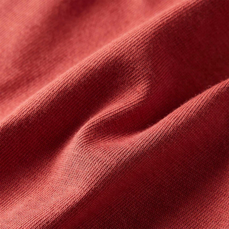 Μπλουζάκι Παιδικό Μακρυμάνικο Χρώμα Burnt Red 116