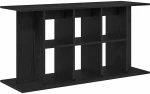 vidaXL Βάση Ενυδρείου Μαύρη Δρυς 120x40x60 εκ. από Επεξεργασμένο Ξύλο