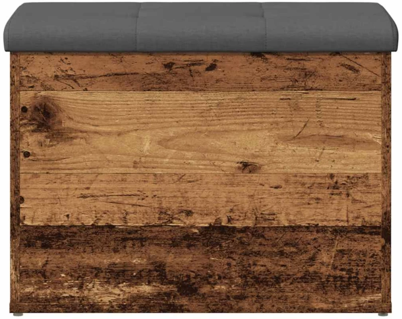 Πάγκος αποθήκευσης vidaXL Παλιό ξύλο 62x42x45 cm Κατασκευασμένο ξύλο