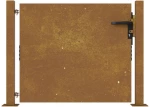 vidaXL Πύλη Κήπου 105x80 εκ. από Ατσάλι Corten