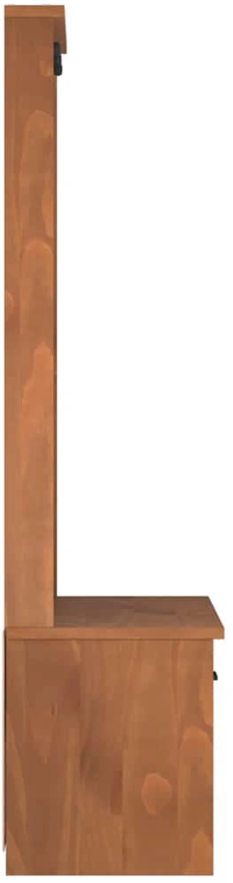 vidaXL Δέντρο χωλ "SANDENS" 87x40x159,5 εκ. Πεύκο μασίφ ξύλο