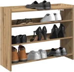 Ράφι παπουτσιών vidaXL Artisan Oak 80x25x62 cm Κατασκευασμένο ξύλο