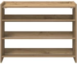 Ράφι παπουτσιών vidaXL Artisan Oak 80x25x62 cm Κατασκευασμένο ξύλο