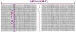 vidaXL Καλαμωτή 600x100 εκ. Μπαμπού
