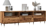vidaXL Έπιπλο Τηλεόρασης Παλιό Ξύλο 150x30x44,5 εκ. Επεξεργασμένο Ξύλο