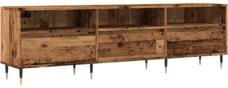 vidaXL Έπιπλο Τηλεόρασης Παλιό Ξύλο 150x30x44,5 εκ. Επεξεργασμένο Ξύλο