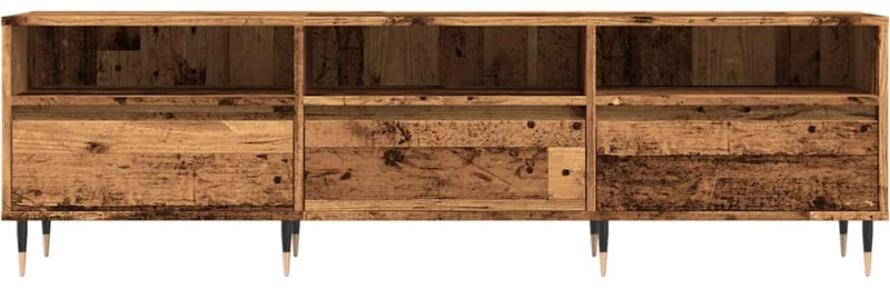 vidaXL Έπιπλο Τηλεόρασης Παλιό Ξύλο 150x30x44,5 εκ. Επεξεργασμένο Ξύλο