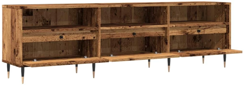 vidaXL Έπιπλο Τηλεόρασης Παλιό Ξύλο 150x30x44,5 εκ. Επεξεργασμένο Ξύλο