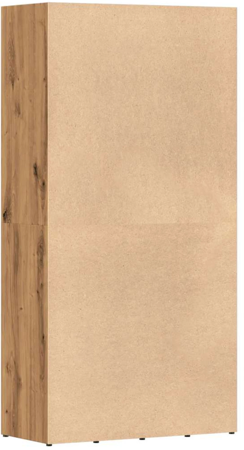 vidaXL Ντουλάπι βιβλίων Artisan Oak 66x30x130 cm Κατασκευασμένο ξύλο